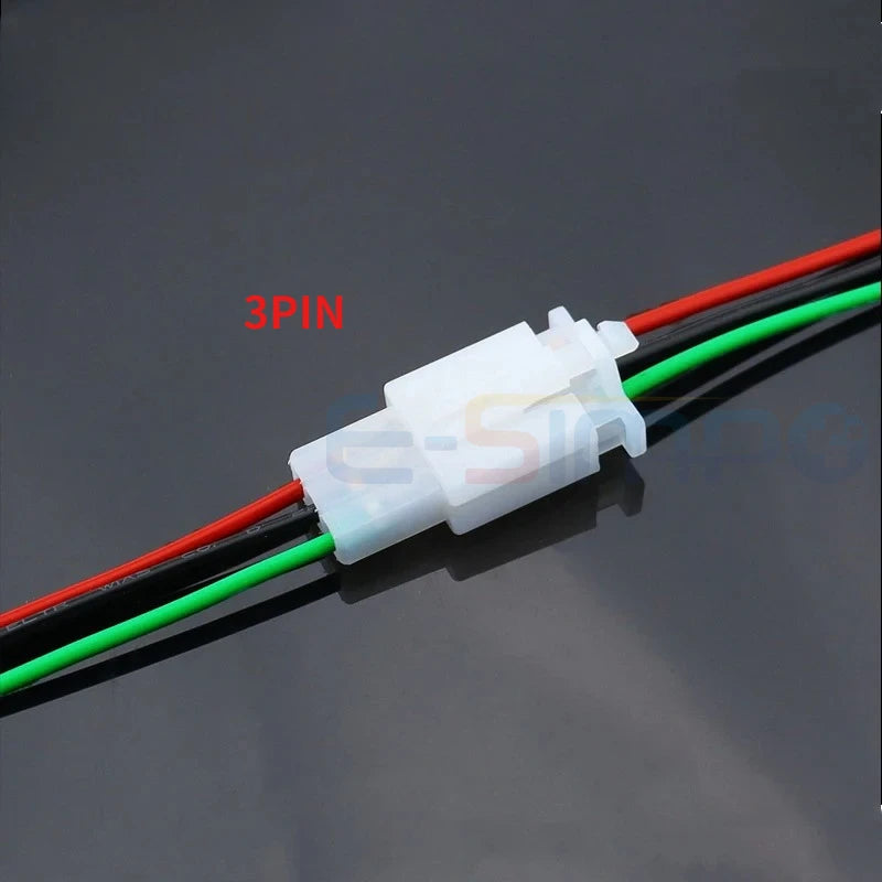 1set 2.8mm 2/3/4/6/9 pin Automotive Quick connection Electrical wire connector Male Female cable terminal plug Kits Motorcycle