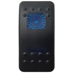 Blue Led Rocker Switch Button 5Pins&7Pins ON OFF ON For Car Marine Boat NARVA ARB Style interior Lights parts Camper Accessories