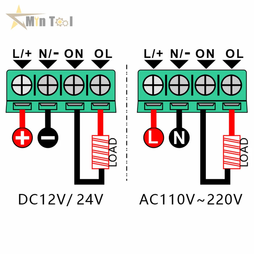 0-999s/min/hour T2310 Digital Time Controller Countdown Timer Switch DC 12V 24V A220VC 110V  Delay Timer Relay Power Supply