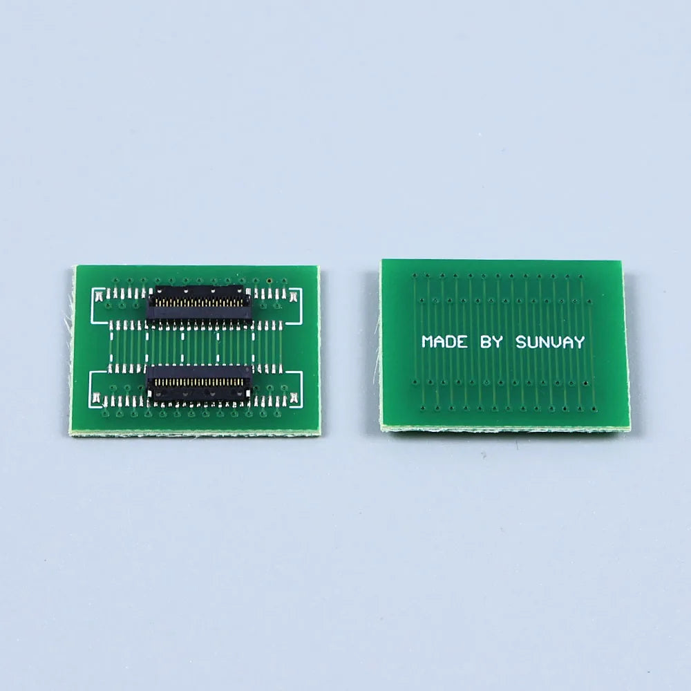 1Pcs FPC FFC Flexible Flat Cable Extension Connection Board 0.3 MM PCB Pitch 21 25 31 39 45 51 PIN Connector FPC Adapter