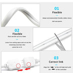 Smart RGB Neon Rope Light Waterproof LED Strip APP Remote Control Music Sync Tuya Alexa Google Home Decor Lamp