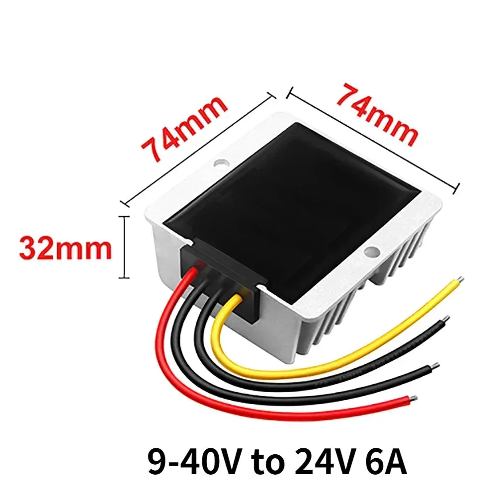 9-40V 12V 24V 36V to 24V 2A-30A Step-up/down DC Power Converter Car Voltage Stabilizer Boost Buck Module Solar Regulator