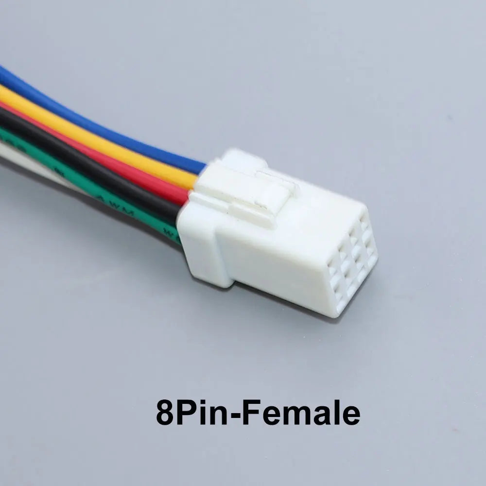 JCD Waterproof JST JWPF Connector 2P 3P 4P 6P 8P Male And Female Plug Socket 0.3m ² Wire Harness 02t/02r/03t/03r With 20CM Wire
