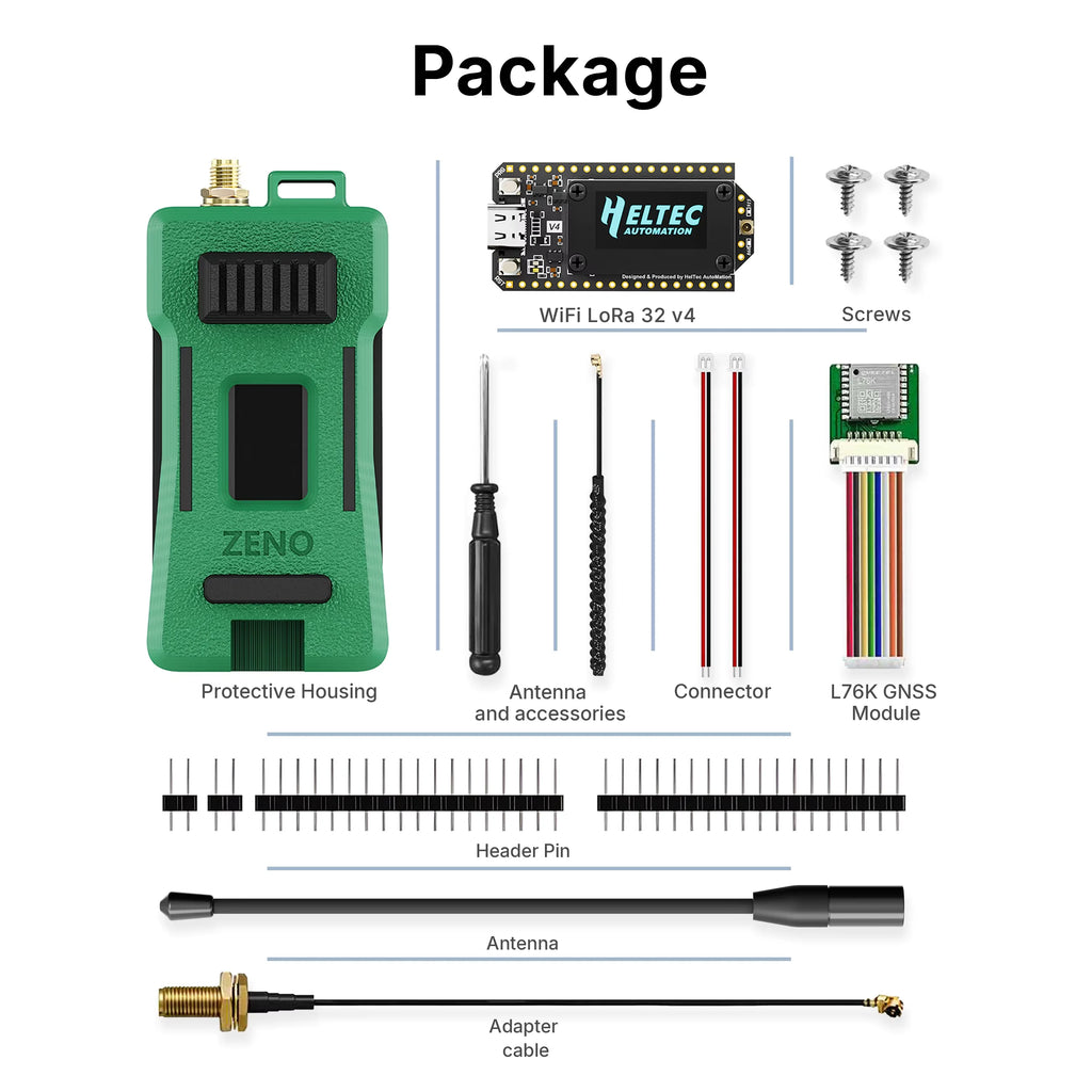 Heltec WiFi LoRa 32 V4 with Case ESP32-S3 SX1262 Meshtastic Meshcore LoRaWAN Development Board Bluetooth WiFi