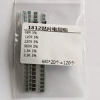 0201 0402 0603 0805 1206 1210 2512 SMD Resistor Assortment Kit, Mixed Resistors with 33 / 60 / 80 / 170 Values