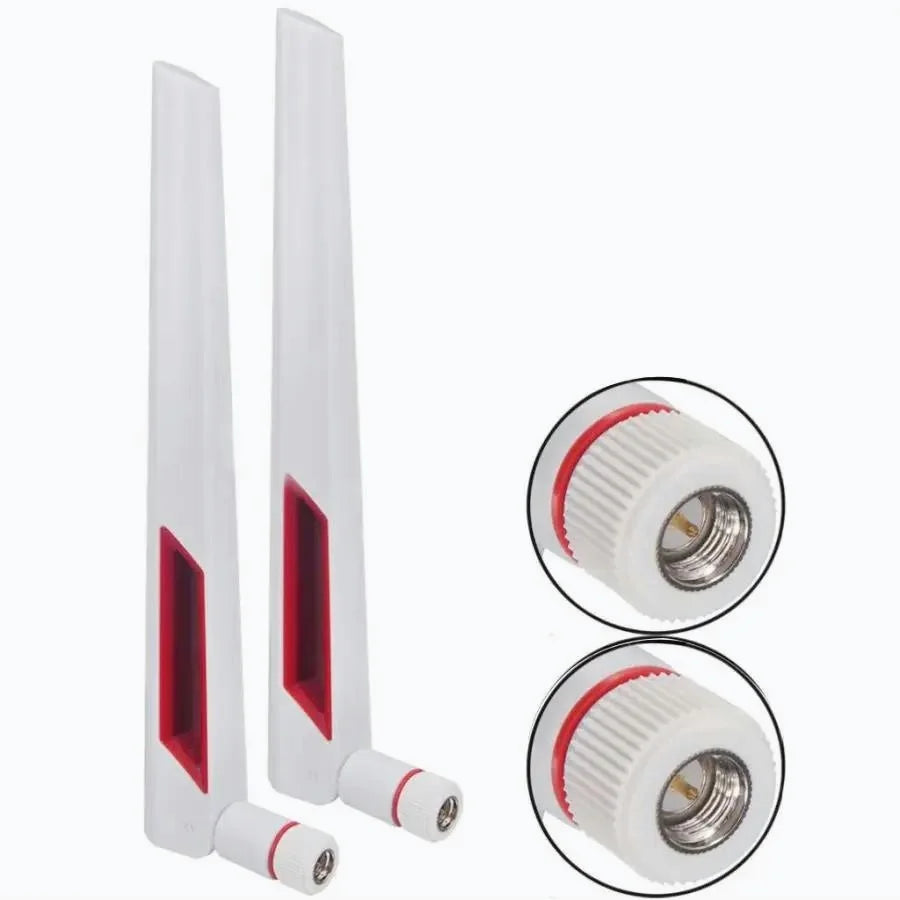 Dual Band Universal WiFi Antenna for Amplifier, WLAN Router, Signal Booster, Male SMA, RP-SMA Male, 12dBi, 2.4G, 5G, 5.8GHz,