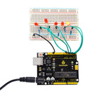 Keyestudio WIFI UNOR3 Development Board ATMEGA16U2/ ATMEGA328P/CP2102 +USB Cable With  Gift Box Compatible With Arduino Uno R3