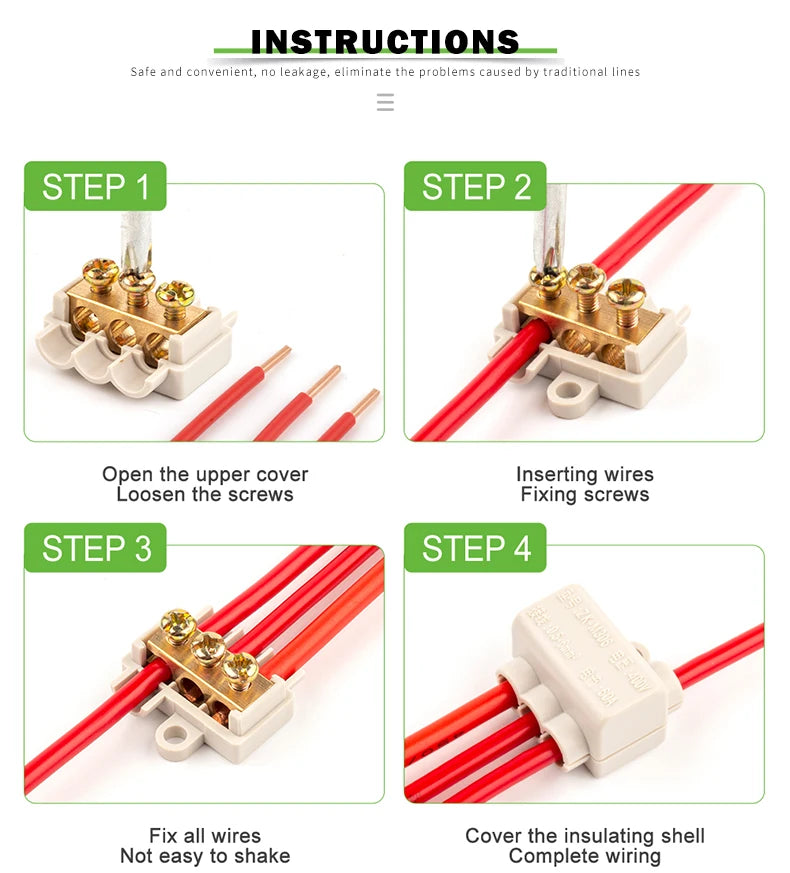 5PCS High Power Sistributor ZK/T Type 60A/80A/100A  without disconnection Quick Wiring Terminal Block Junction box Connector