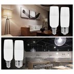 No Flicker 5W 10W 15W 20W LED Cylindrical Corn Bulb E27 E14 Light Bulb AC220V LED Lamp Home Decoration Chandelier Candle Light