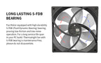 Thermalright 140mm Case Fan TL-C14/C14C/C14C-S/C14CW/C14CW-S CPU Cooling Fan ARGB 140mm Balance Fan Balance Performance Fan