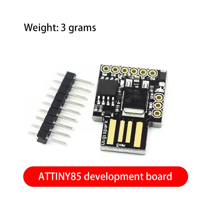 ATTINY85 Digispark kickstarter miniature for Arduino usb development