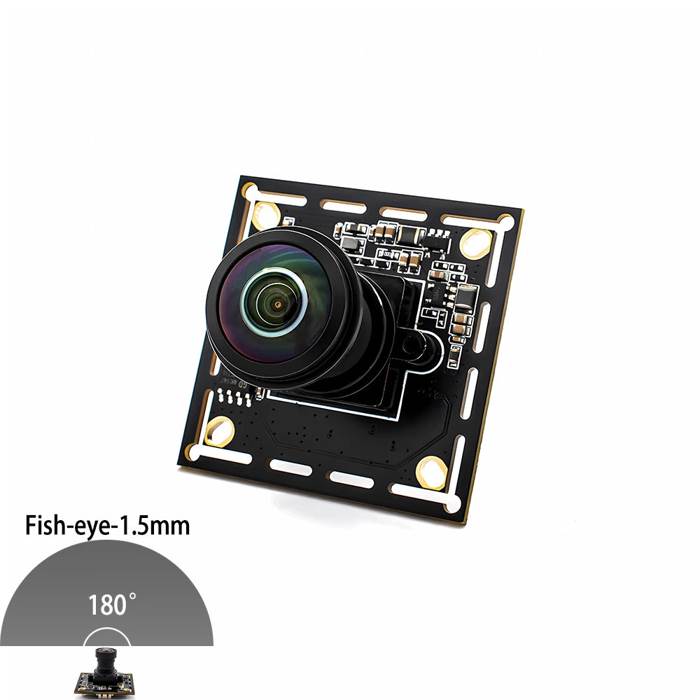 WGWK 1080P 90FPS Global Shutter High Frame Rate AR0234 USB Camera Industrial Module UVC Plug Play With No Distortion M12 Lens