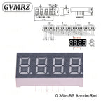 0.36inch Digital tube Common AnodeCathode Red 1 2 3 4 Bit digital Tube LED Display 7 segment