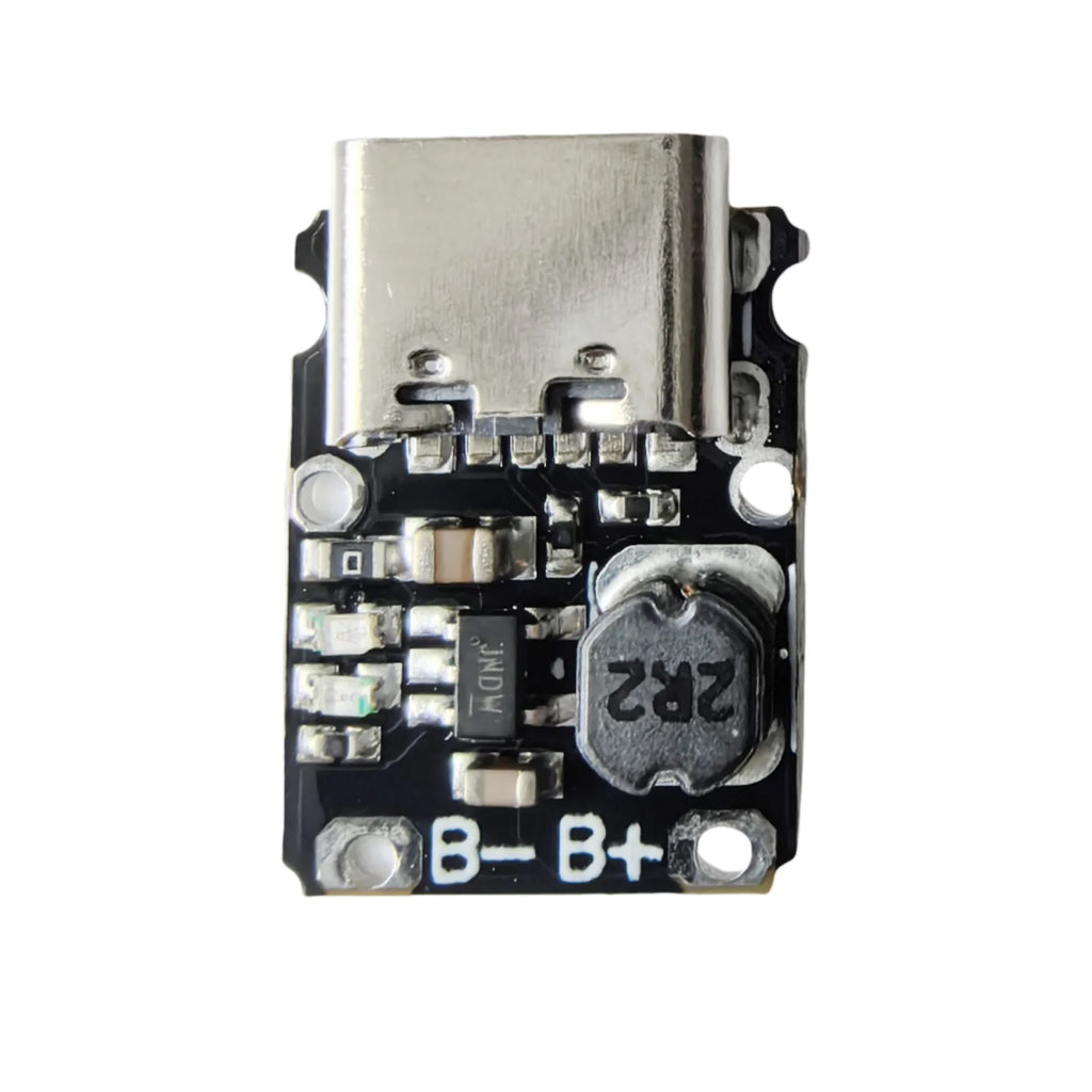 Mini lithium battery charging module with 5V output boost 18650 type-C with protection