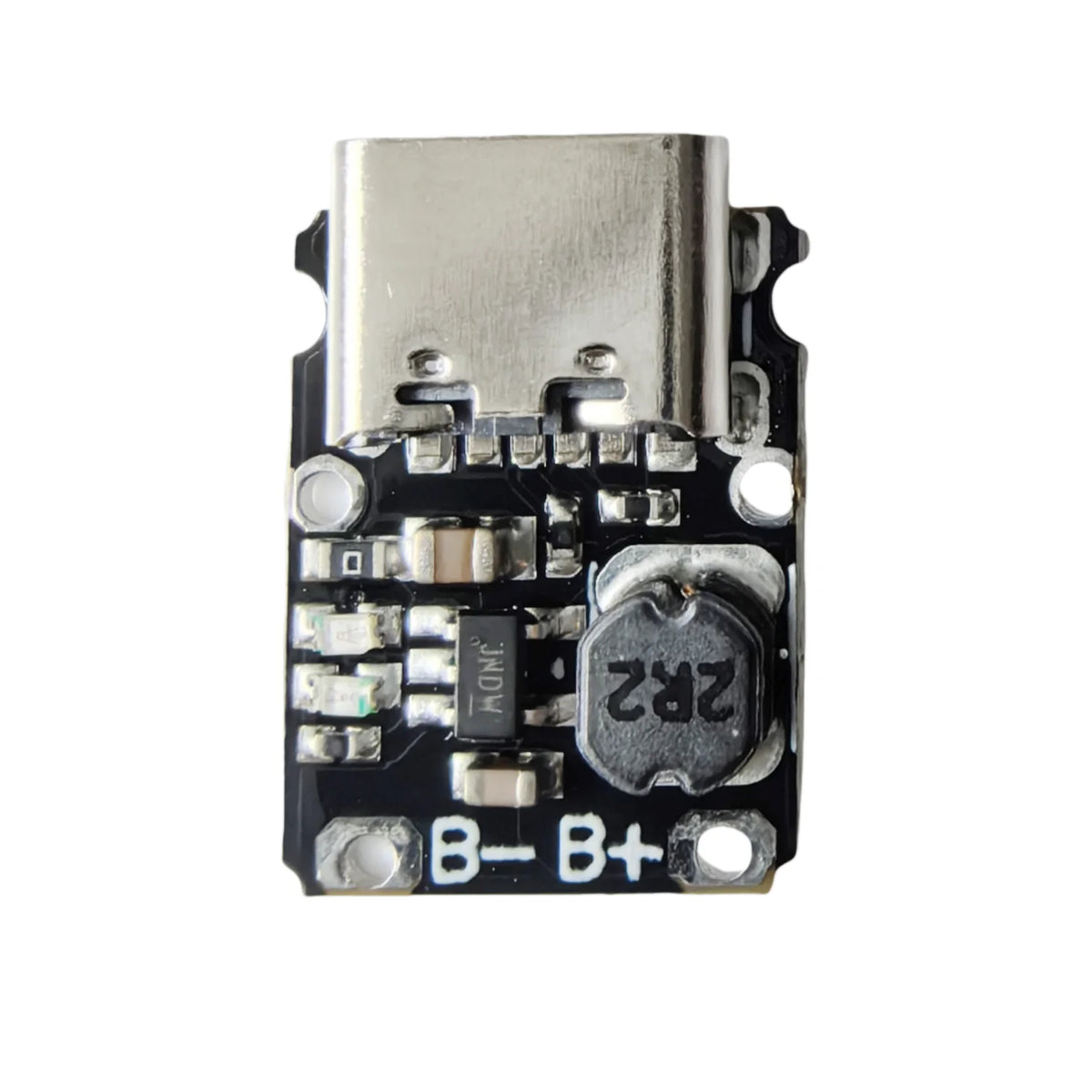 Mini lithium battery charging module with 5V output boost 18650 type-C with protection