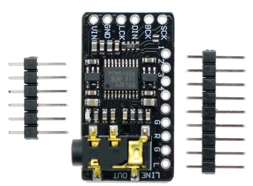 PCM5102A GY‑PCM5102 Digital‑to‑Analog Audio Converter Board I2S IIS Interface Lossless DAC Module for Raspberry Pi & Microcontro