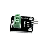 DS18B20 Temperature Sensor Module Kit 1m 2m 3m 5m Cable Stainless Steel Package Probe Suitable for Arduino DS18B20 Adapter