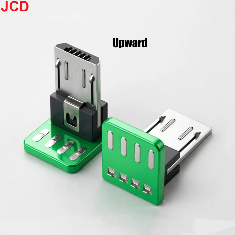 Micro Mini 5P Type-C USB To Dip PCB Converter Adapter 90 Degree Right Angle Breakout Board Repair Welding Socket Connector Port