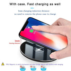 30W Wireless Charger For iPhone 14 15 16 17 Pro Xs Max Mini X Xr Induction Fast Charging Pad For Samsung S25 S26 S8 S9 S10 Note