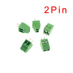 5/10pcs KF128 2.54mm PCB Mini Screw Terminal Blocks Connector for Wires KF128-2.54 2P 3P 4P 5P 6P 7P 8P 9P 10P 12P 16P Terminal
