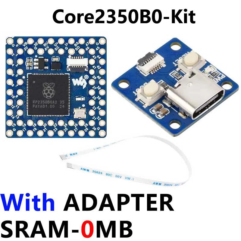 Raspberry Pi Pico 2 RP2350 Core2350B Core Board PSRAM Waveshare Core2350B