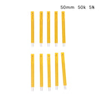 10pcs NTC Thin Film Thermistor 2.5cm 5cm 3950 10K 50K 100K MF5B SMD 1% 5% Temperature Sensor
