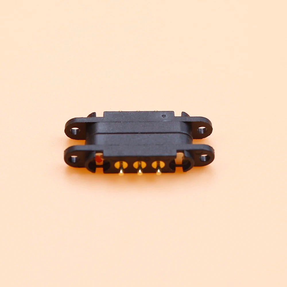 JCD Spring Loaded Male Female 2.5/2.54 MM Pitch 2P 3 4 5 6 7 8 Pole Through Holes PCB BTB Connector 2A DC Magnetic Pogo Pin
