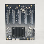 New PLX 88096 PCIe 4.0 5-Slot 5-Card GPU Expansion Backplane Gen4.0 5x PCI-e 4.0 x16 Switch Board SFF-8654 SlimSAS for AI Server