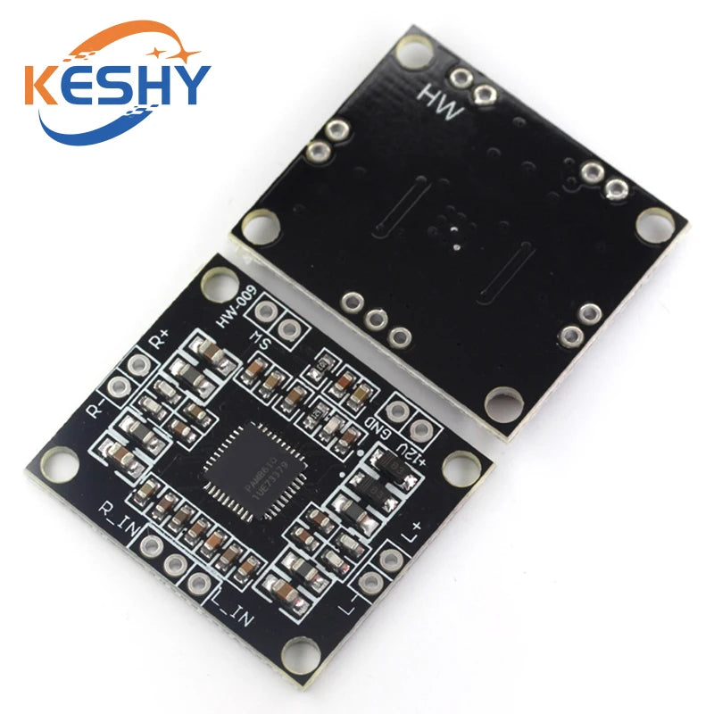 PAM8610 digital power amplifier board 2 x15w dual channel stereo mini class D power amplifier board