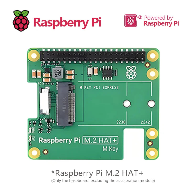 Official Raspberry Pi 5 AI Kit for raspberry pi 5 combines official M.2 HAT Hailo-8L AI accelerator