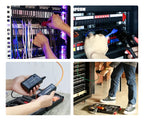 AMPCOM Network Tool Kit, Lan Tester RJ45 Crimper Cat6 CAT5E Connectors RJ11 Punch Down Tool Wire Stripper Pliers Ethernet Cable