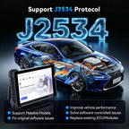 MUCAR 892BT PRO OBD2 Scanner Topology Mapping Diagnostic Tools Support J2534 CANFD DOIP Protocol 35 Resets Lifetime Free Update