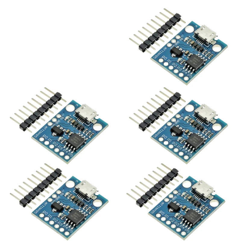 1-10PCS ATtiny ATtiny85 Digispark Kickstarter Micro USB Development Board Module IIC I2C TWI SPI Low Power Microcontroller