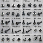 20/50/100pcs 6x6 PCB Momentary Mini Micro Tactile Tact Push Button 4-Pin Self-reset Switch 6*6*4.3/5/6/7/8/9/10/11/12/13/14/15mm