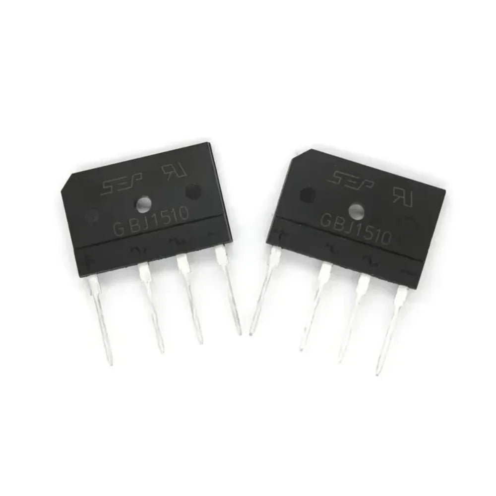 5PCS Diode Bridge Rectifier KBPC2510 KBPC3510 KBPC1510 KBPC5010 KBPC1010 GBJ1510 GBJ2510 GBJ3510 GBU1510 GBU3510 Rectifier Diode