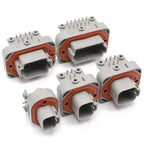 DT13 Series  Waterproof  Automotive PCB Right-Angle Header Connector 2/3/4/6/8/12Pin Male/Female Kit for Car Truck Bus Marine