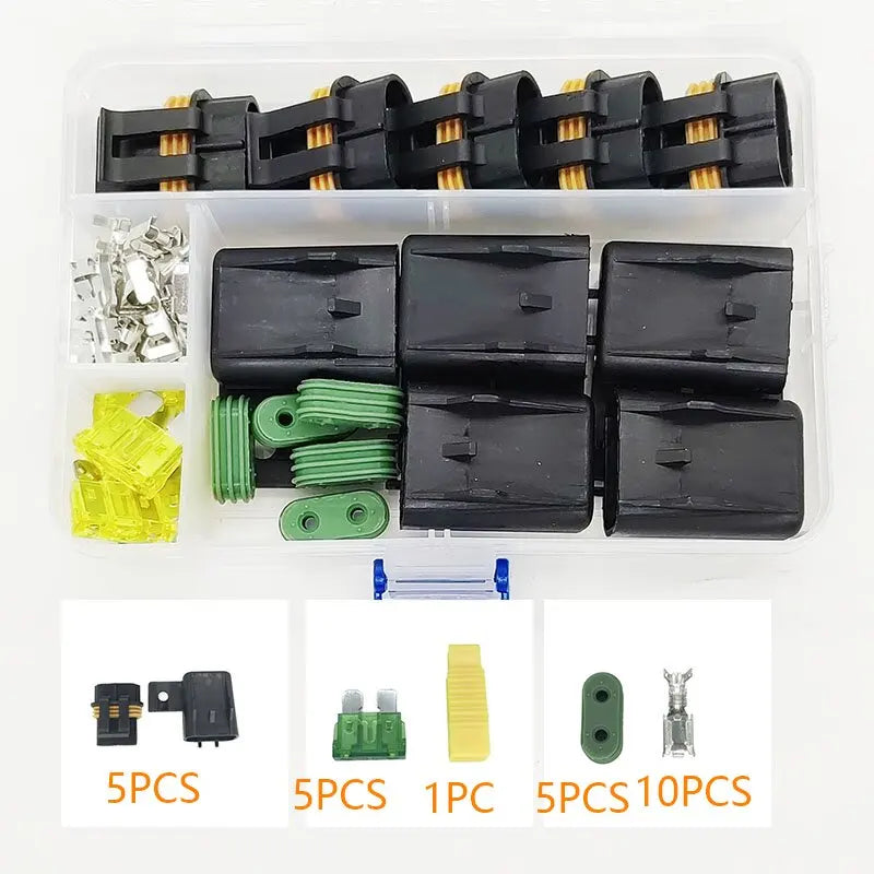 1A/2A/5A/7.5A/10A/15A/20A/25A/30A Fuse Box And ATC Blade Car Fuse Holder For Auto Vehicle RV Truck Trailer Modified Fuse Socket