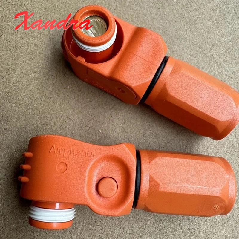 120A Amphenol Quick Connect Single Core Terminal Adapter Waterproof Plug Socket Connector New Energy Storage Battery PV Inverter