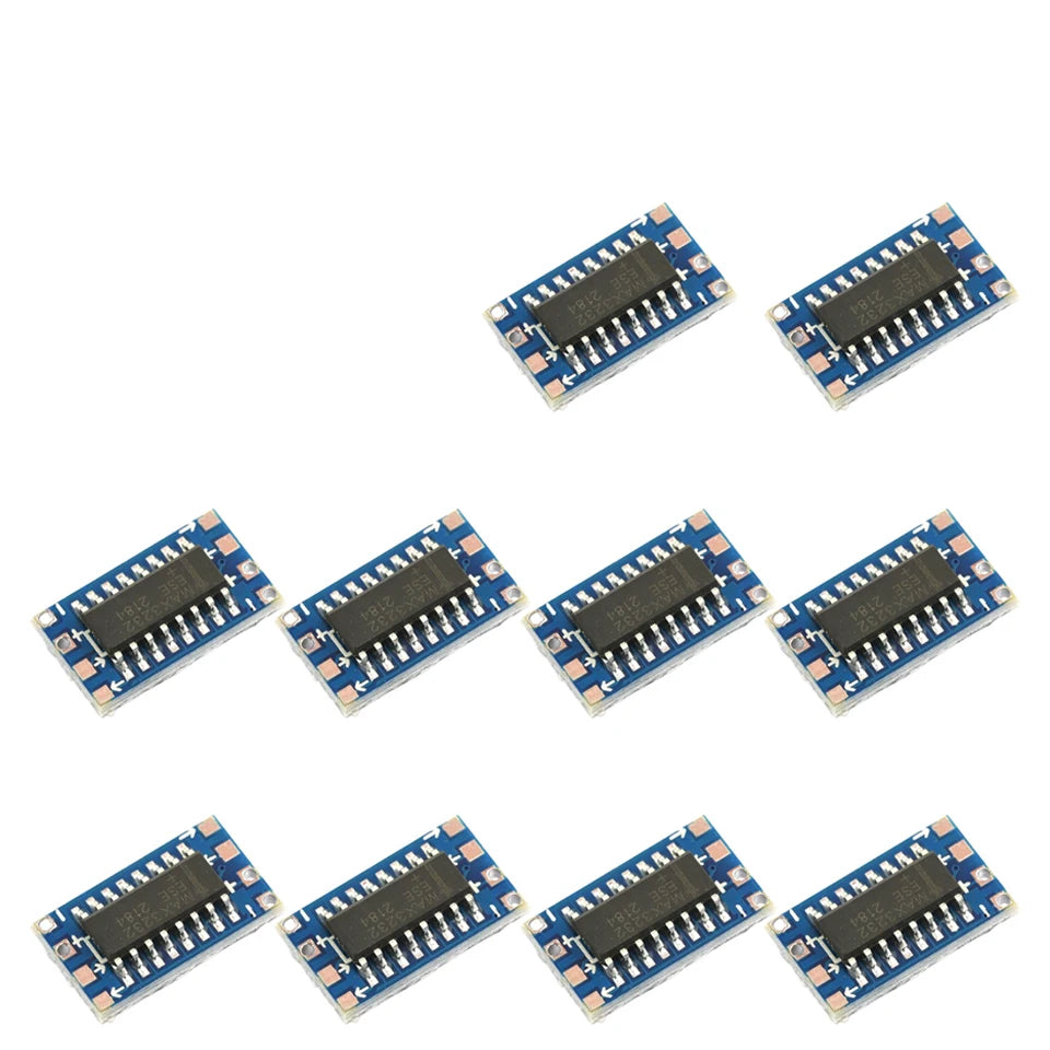 5/10/20/50pcs Mini RS232 MAX3232 Level To TTL Level Board Converter Adaptor Module Serial Conversion Board