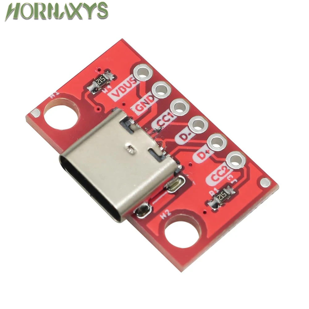 10pcs TYPE-C Test Board USB3.1 16P To 2.54 High Current Power Adapter Board NEW
