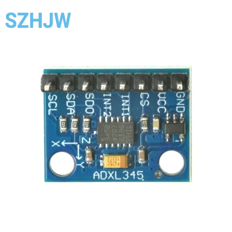 1/5/10pcs GY-291 ADXL345 Digital Triaxial Force Acceleration Tilt Module IIC SPI Transmission