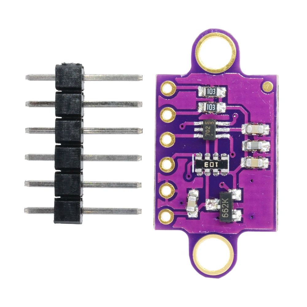 VL53L0X Time-of-Flight (ToF) Laser Ranging Sensor - 940nm GY-VL53L0XV2 Distance Module with I2C Interface, Size 25mm x 10.7mm