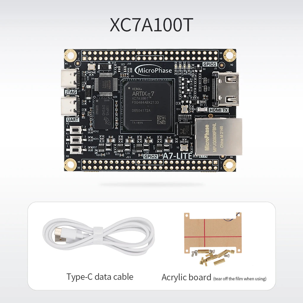 FPGA BoardA7-Lite Xilinx Artix-7 FPGA Demo Board XC7A35T XC7A100T AC7A200T FPGA Development Board Kit Core Borad