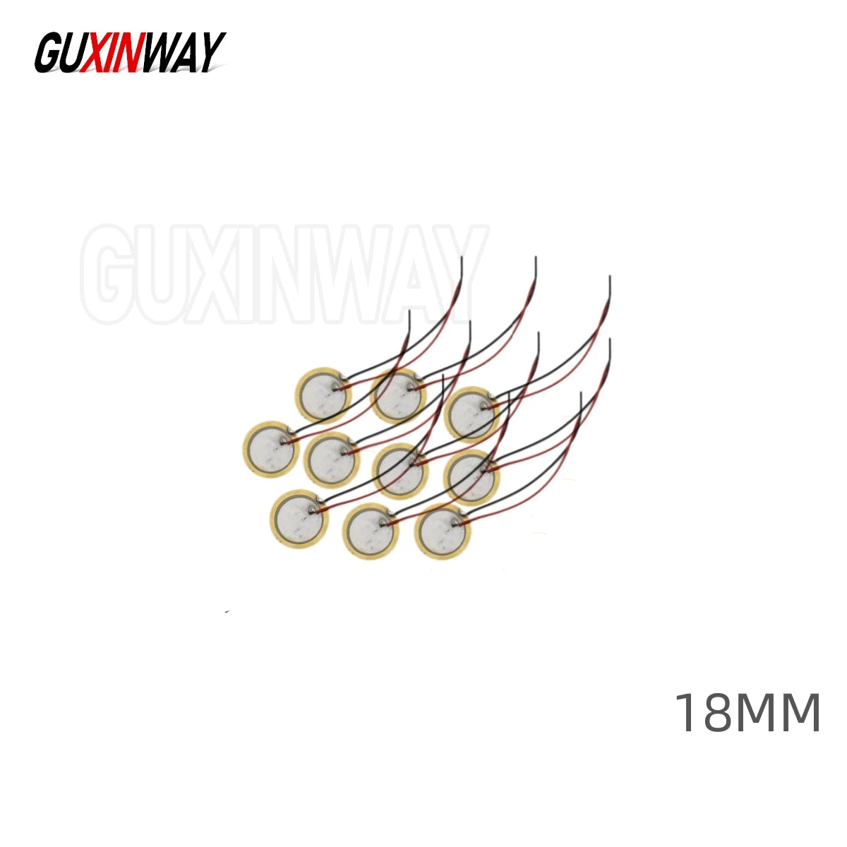 Buzzer Piezo Elements Sounder Sensor Trigger Drum Disc With Wire for Loudspeake 12MM 15MM 18MM 20MM 27MM 35MM 50MM