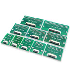 FPC FFC 0.5MM 1.0MM Pitch Conversion board DIY PCB board 6P~60P 6 8 10 20 24 26 30 34 40 50 60 P connector For Cable transfer