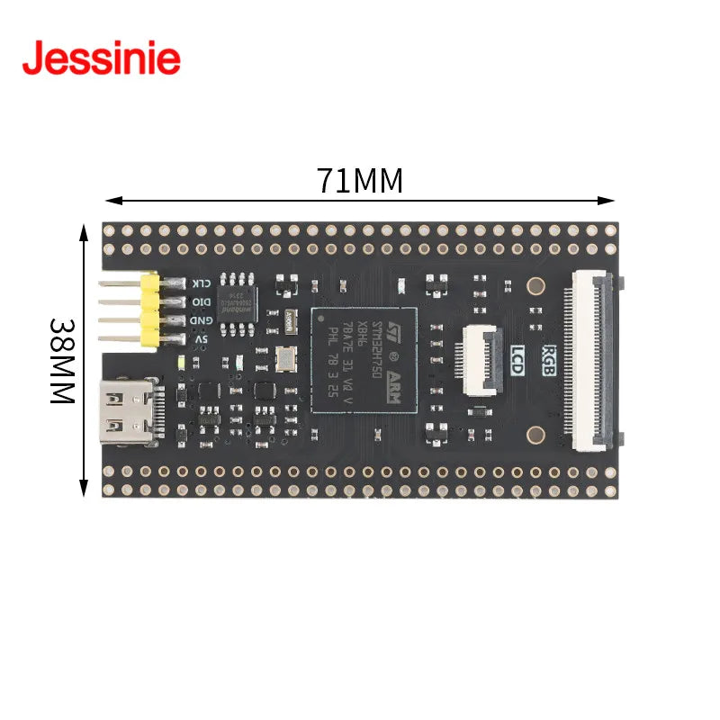 FK750M5-XBH6 FK750M4-XBH6 STM32H750XBH6 STM32H750 STM32 Core System Learning Development Board Module Compatible with OpenMV