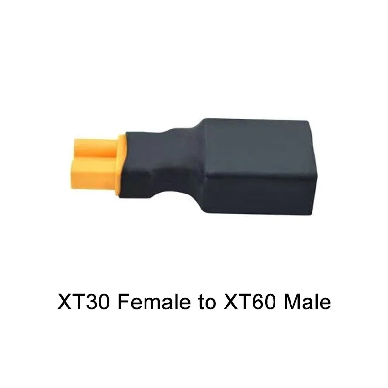 QS8 to XT60 XT90 Integrated Plug Adapter QS8 Male to Female Electric Lithium Battery Model Aircraft XT30 T-type Connector