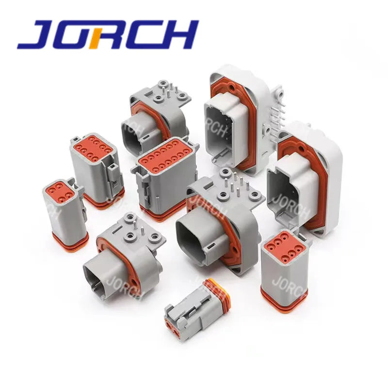 DEUTSCH DT PCB Mount Header, Right Angle DT13 car connector DT13-2P DT13-4P DT13-6P DT13-8P DT13-12P