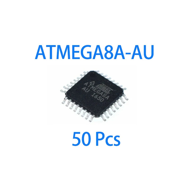 1/5/10/30/50/100Pcs Atmega8A‑AU Qfp32 Surface Mount Chip 8 Bit AVR Microcontroller MCU Original Genuine SMD Electronic Component