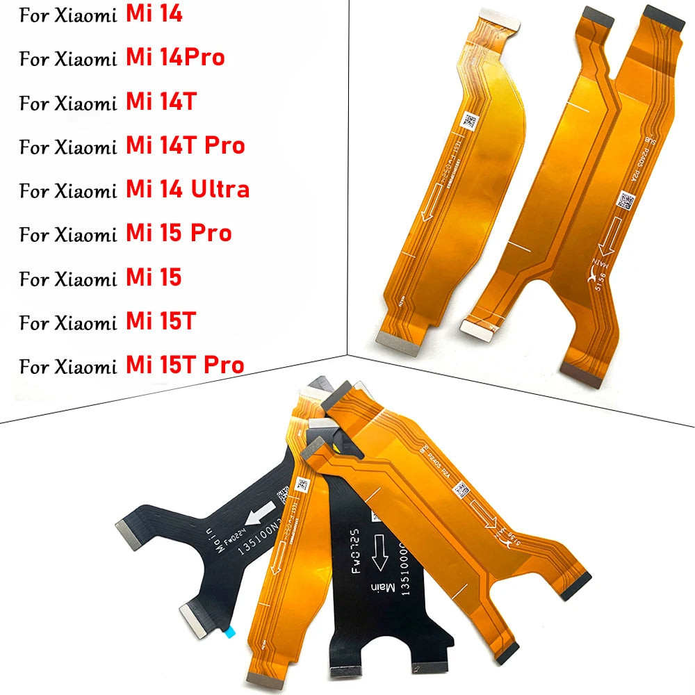 NEW Main FPC Board Connect Mainboard Flex Cable Ribbon Repair Part For Xiaomi Mi 14 15 14T 15T Pro 14 Ultra
